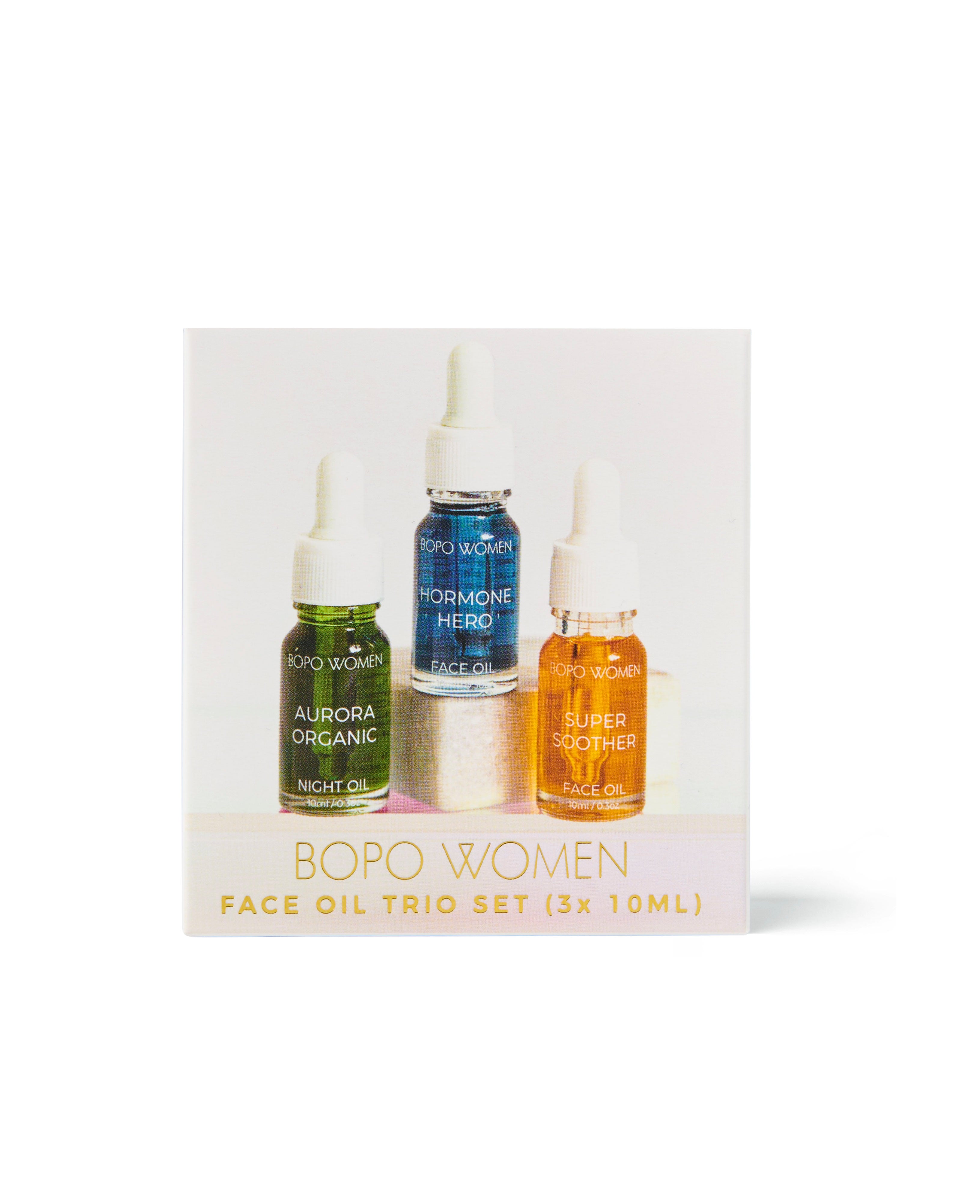 Face Oil Trio