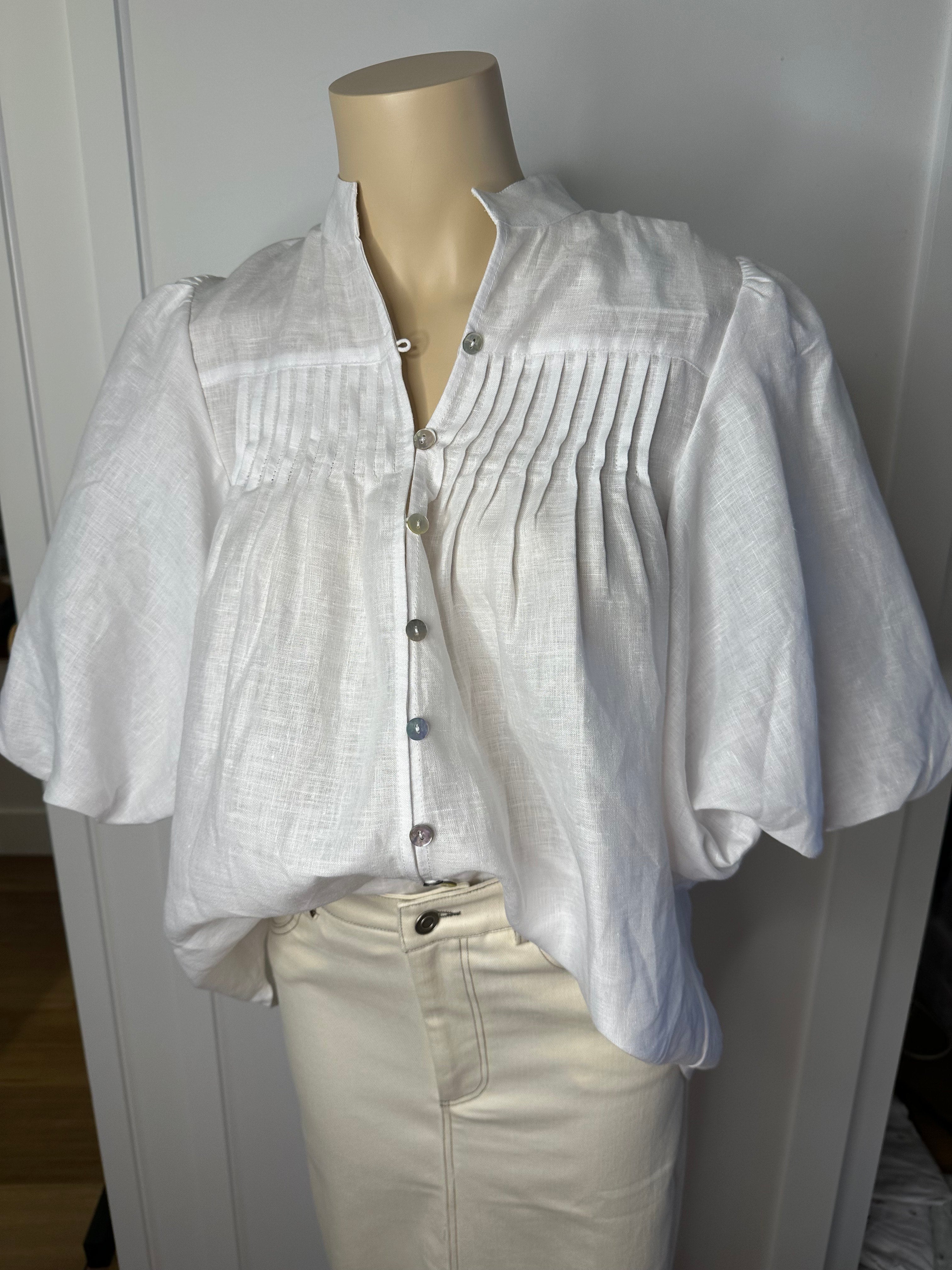 White Birdie Blouse