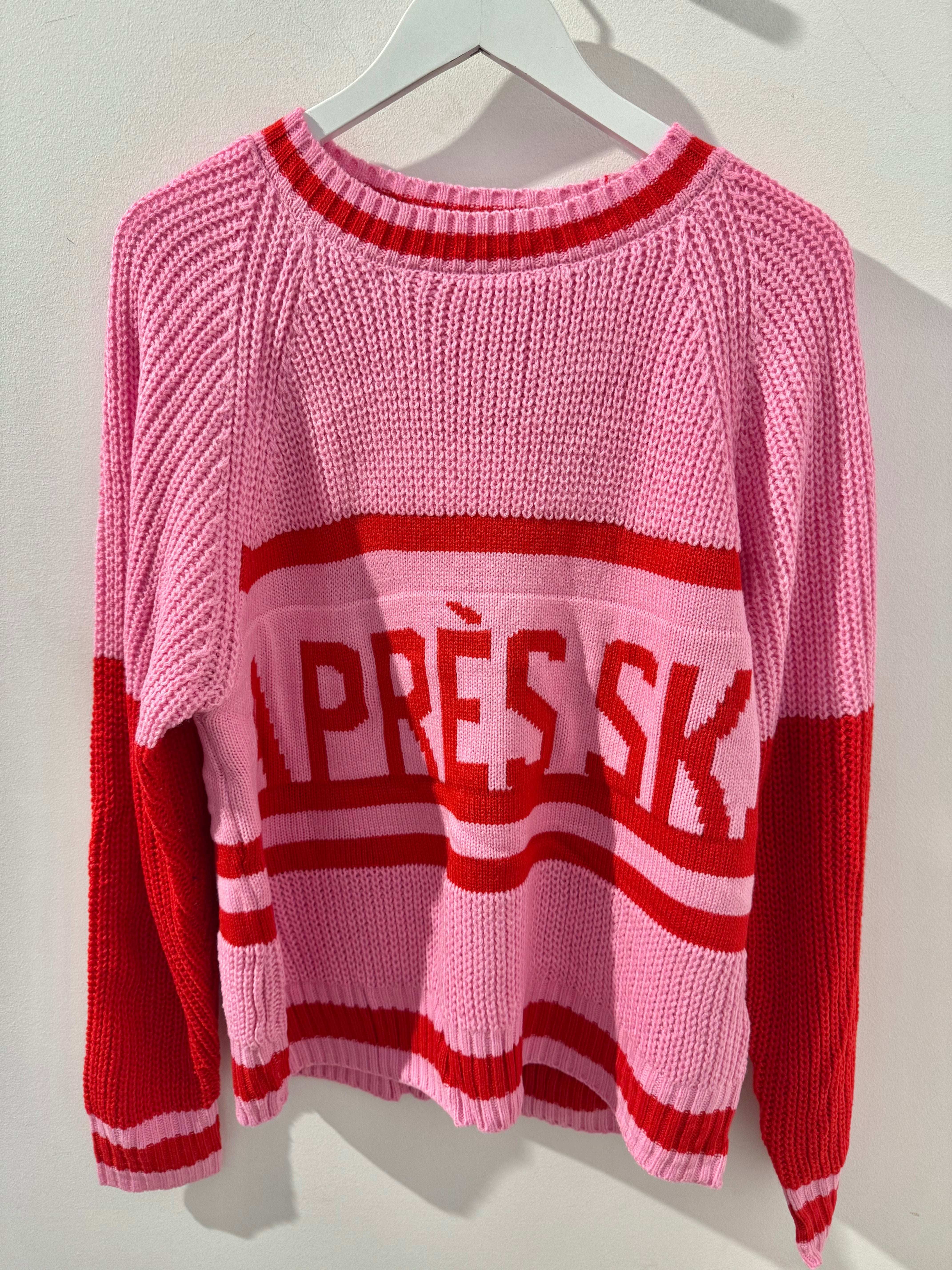 Pink Apres Ski Jumper