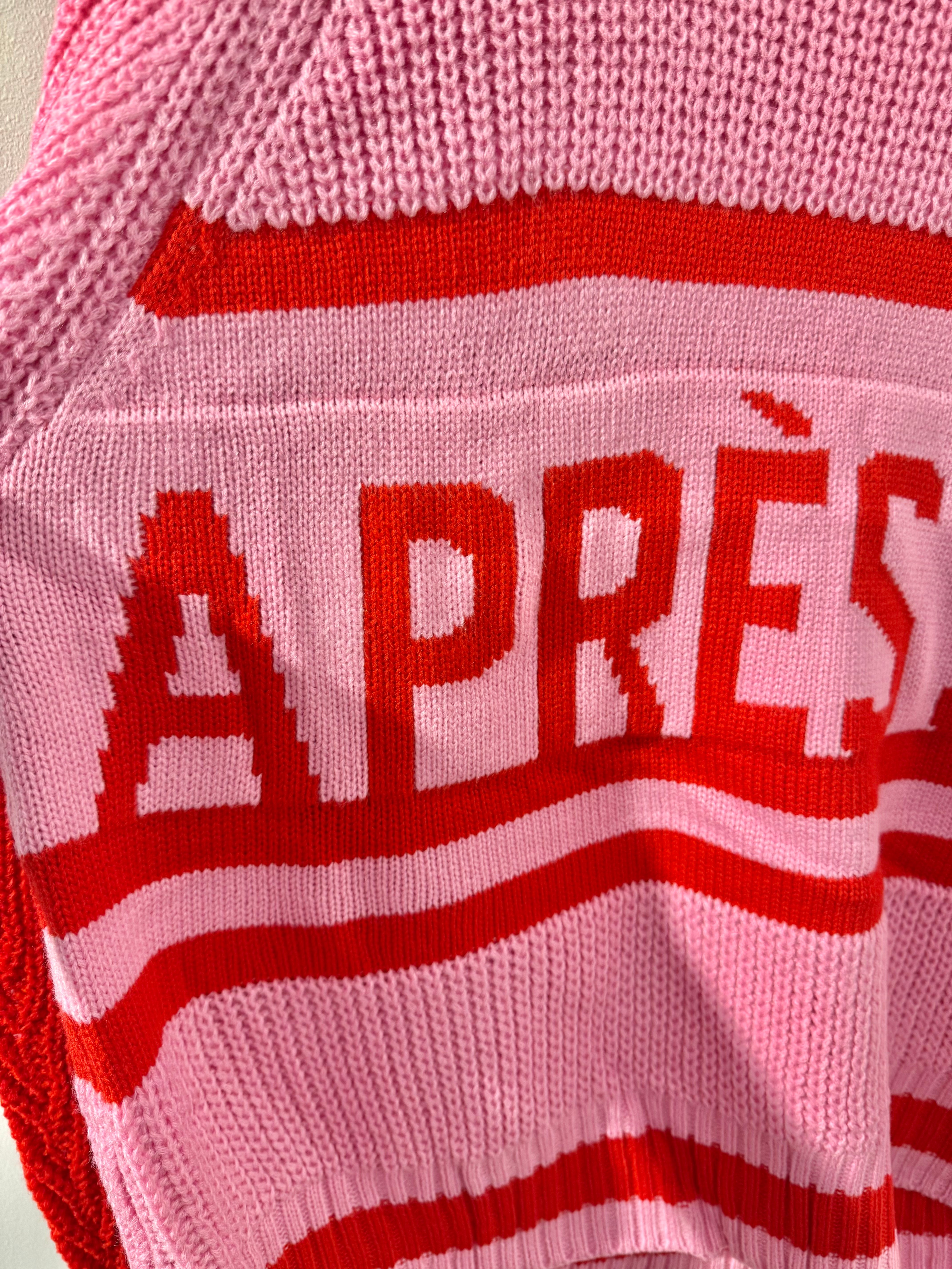 Pink Apres Ski Jumper