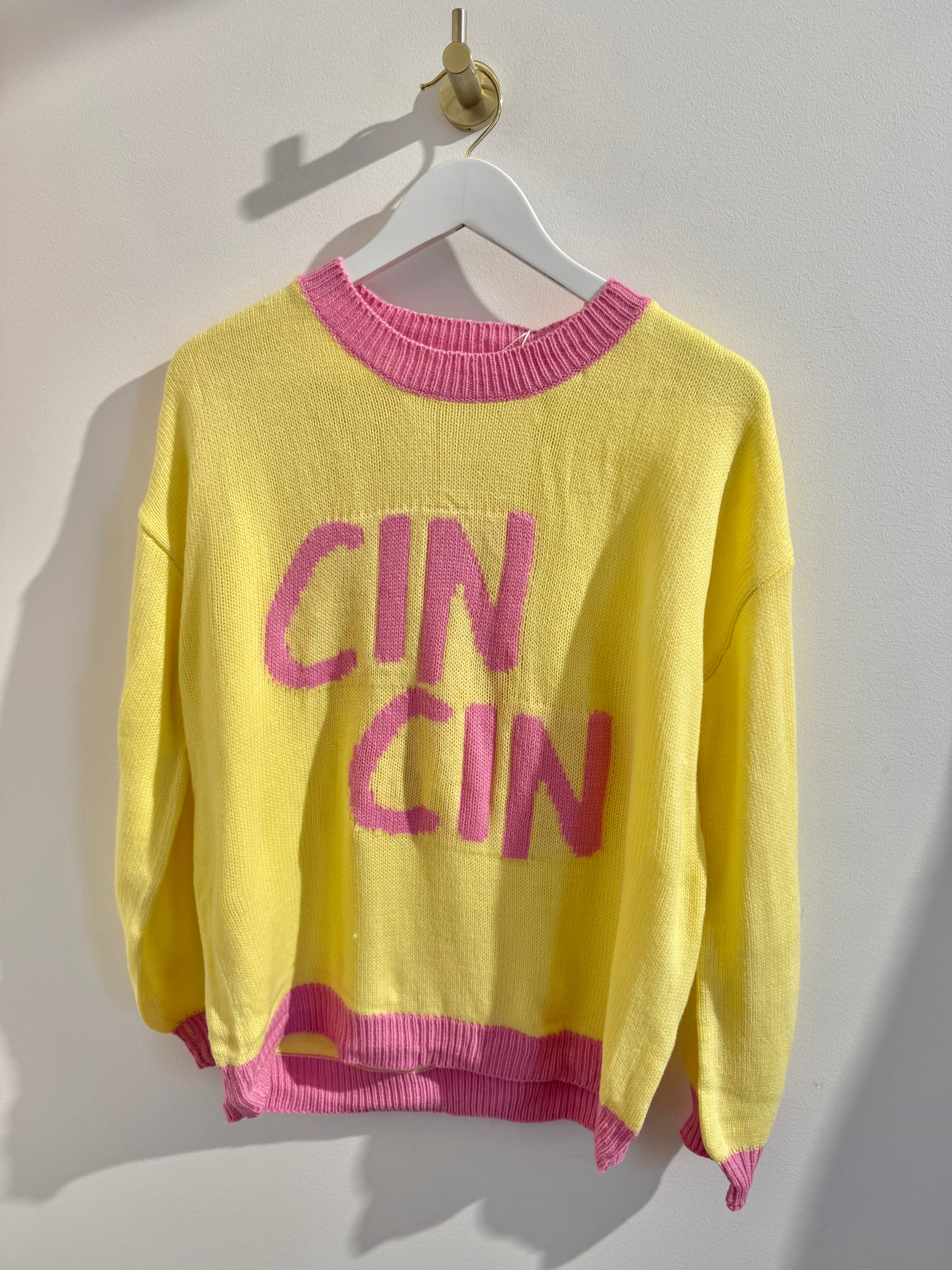 Pink/Lemon Cin Cin Jumper