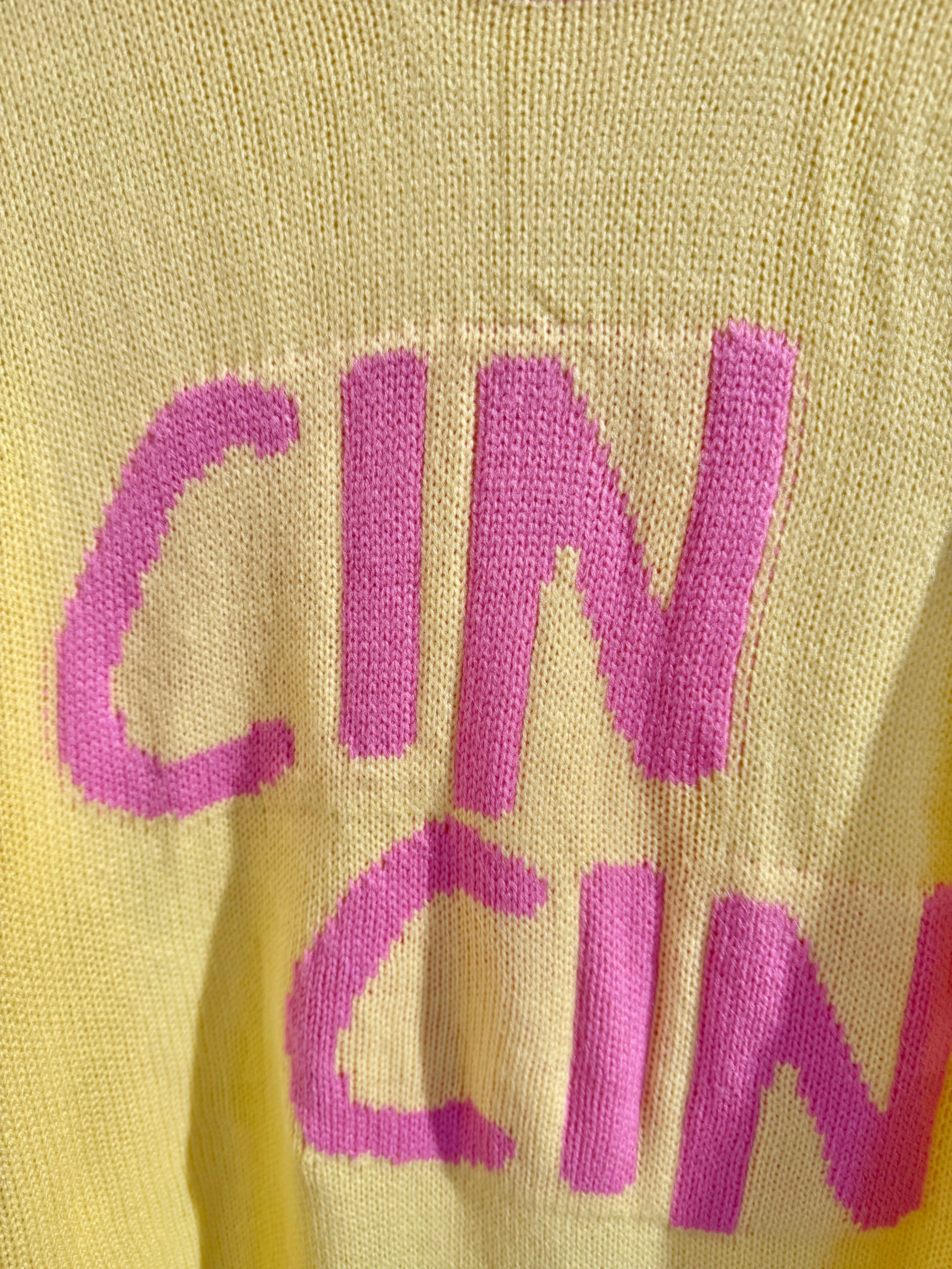 Pink/Lemon Cin Cin Jumper