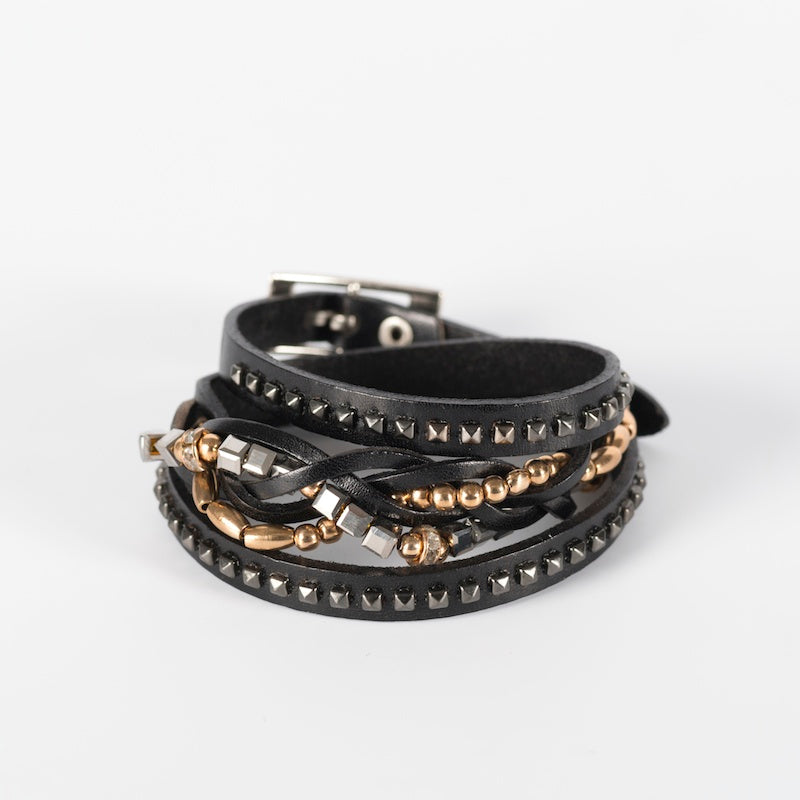 Leather Wrap Bracelet