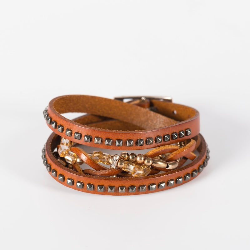 Leather Wrap Bracelet
