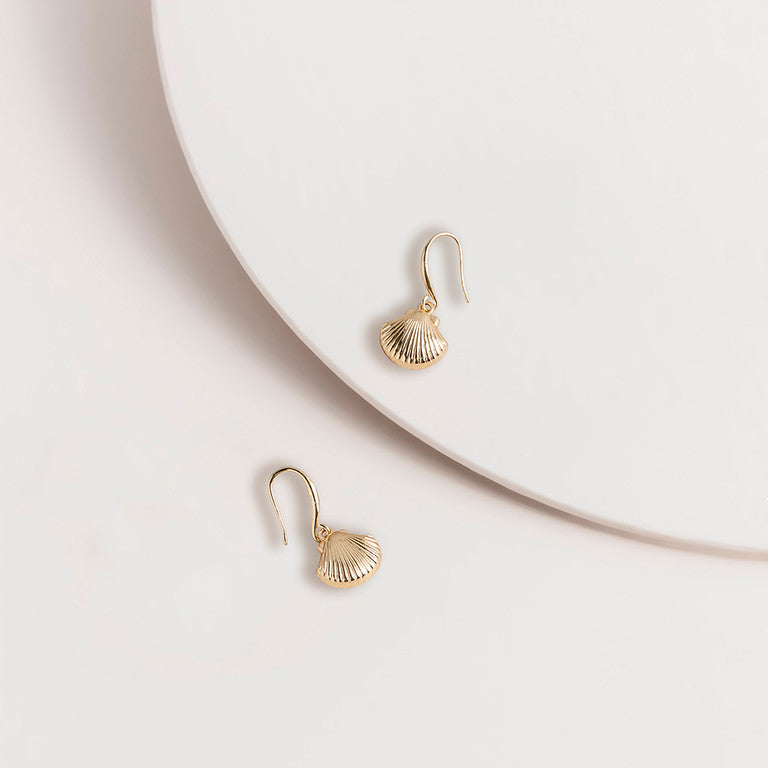 Shell Hook Earrings