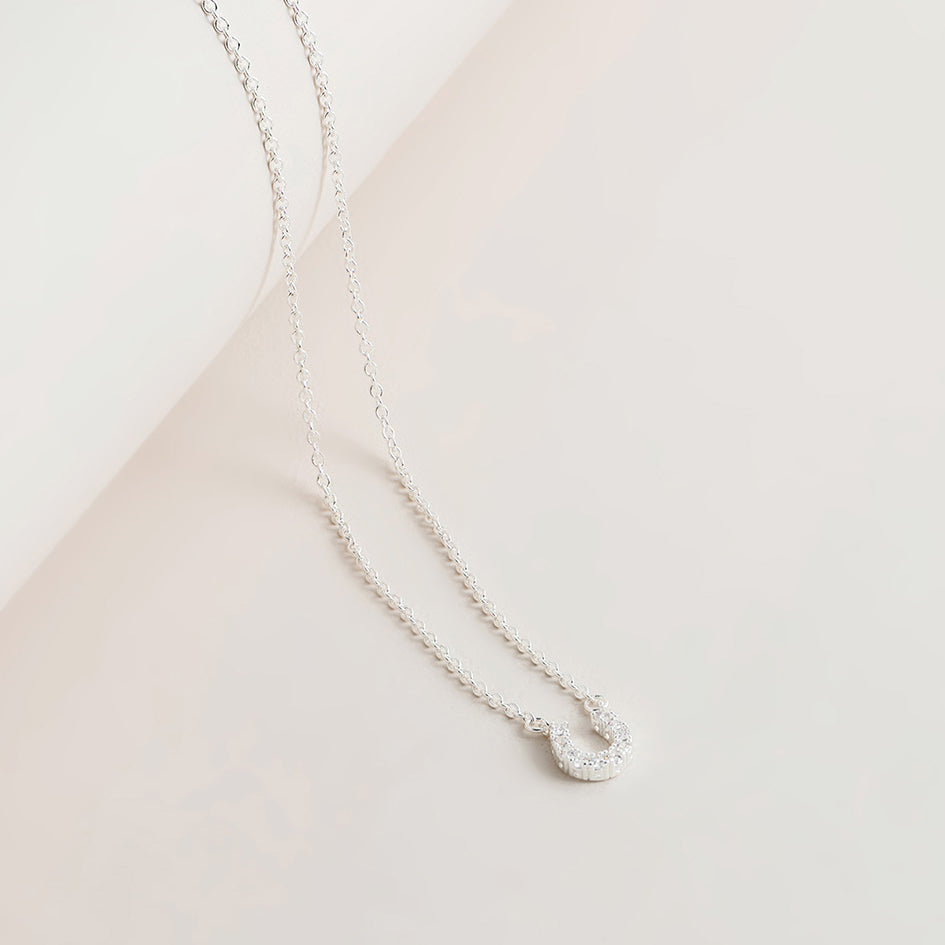 Horseshoe Pendant Necklace