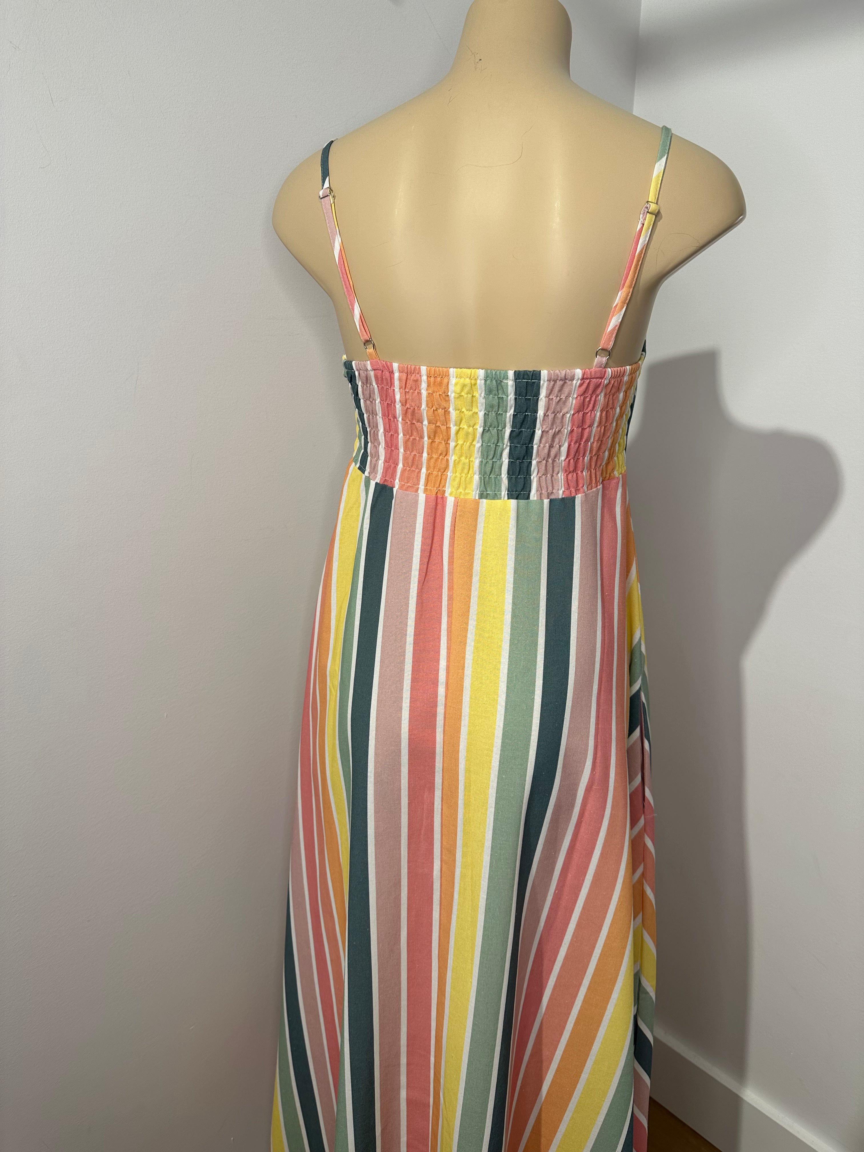 Lara Dress- Candy Stripe