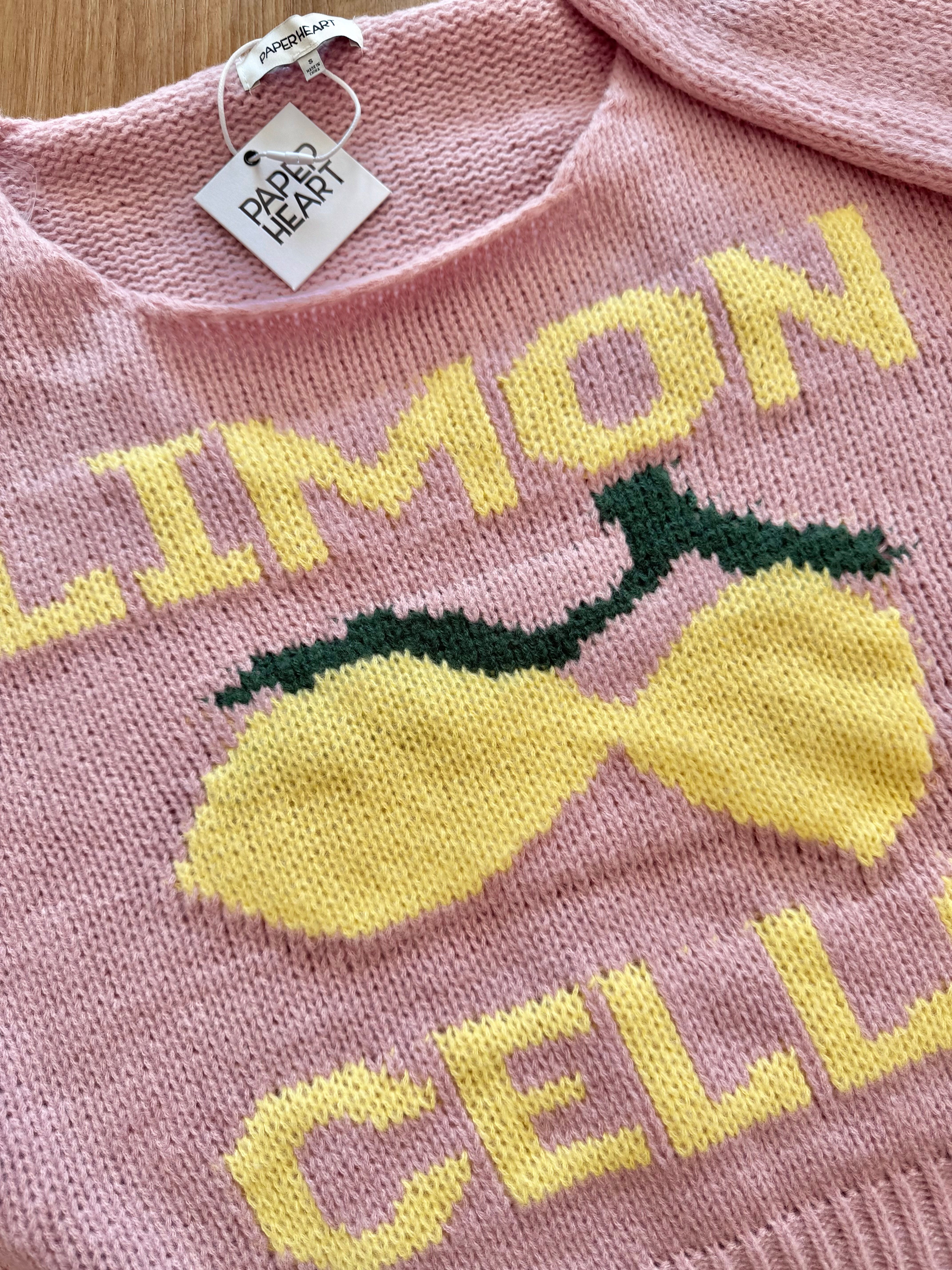Pink Limoncello Knit