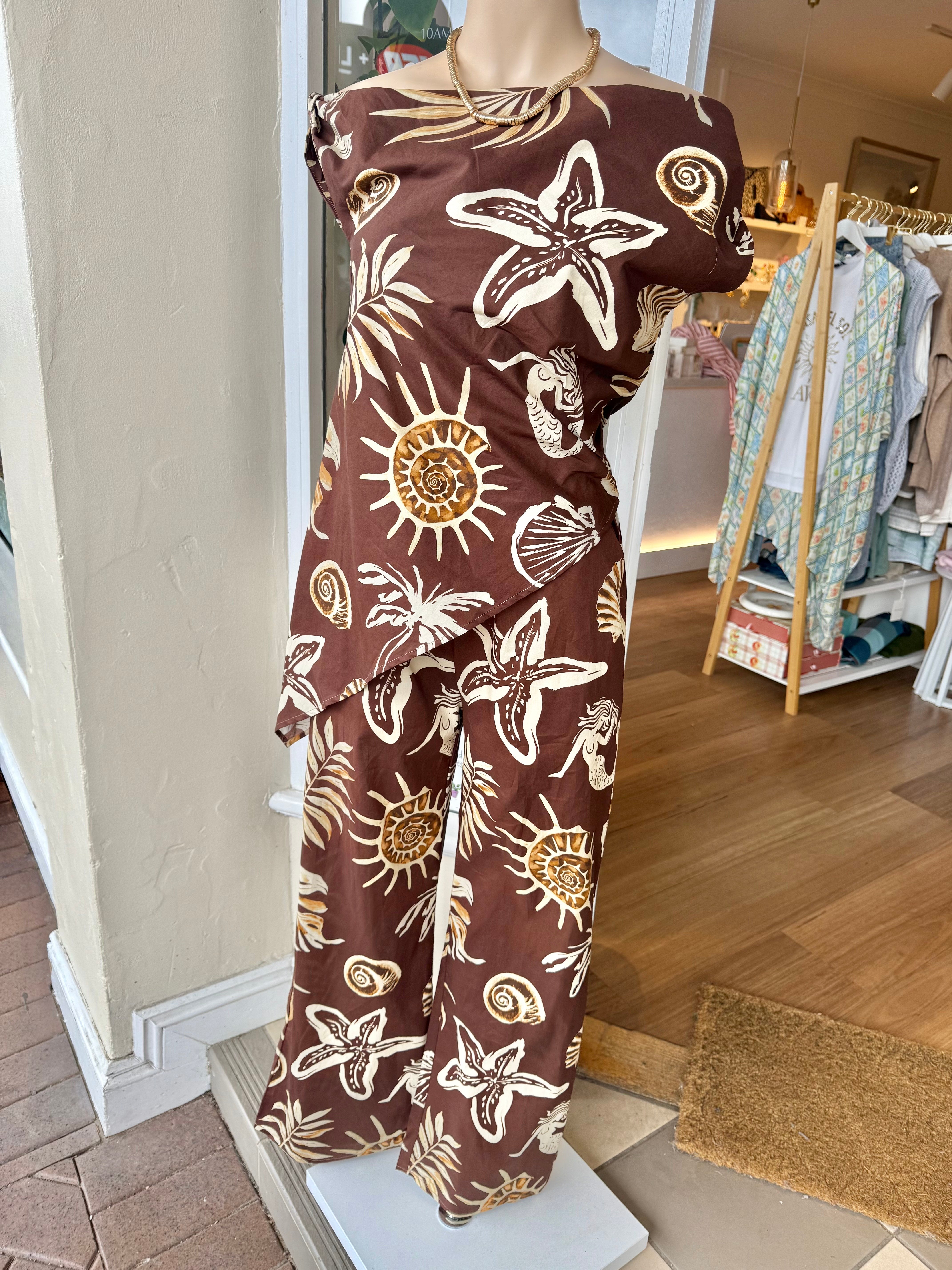 Mermaid Off Shoulder Set