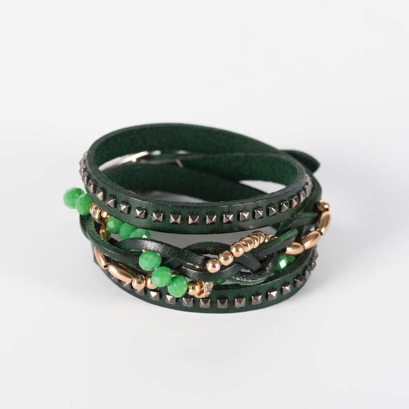 Leather Wrap Bracelet