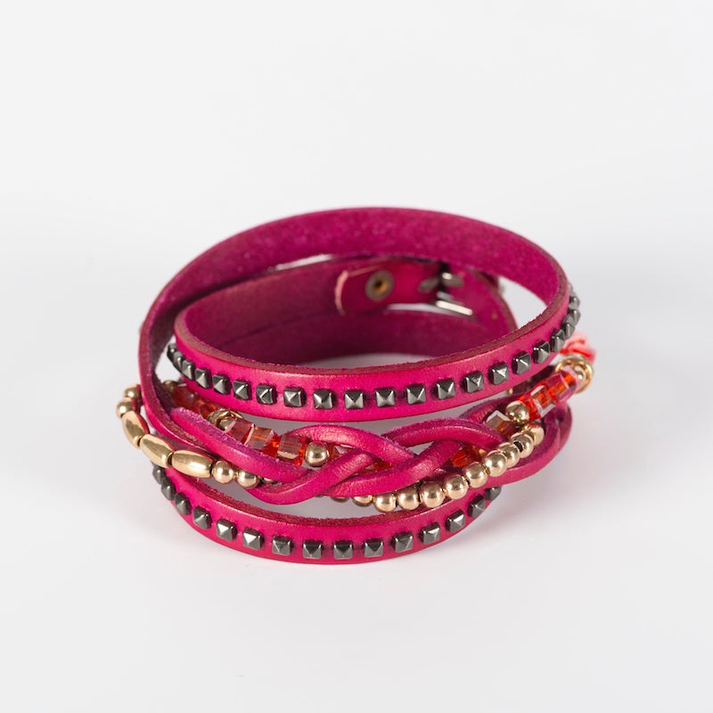 Leather Wrap Bracelet