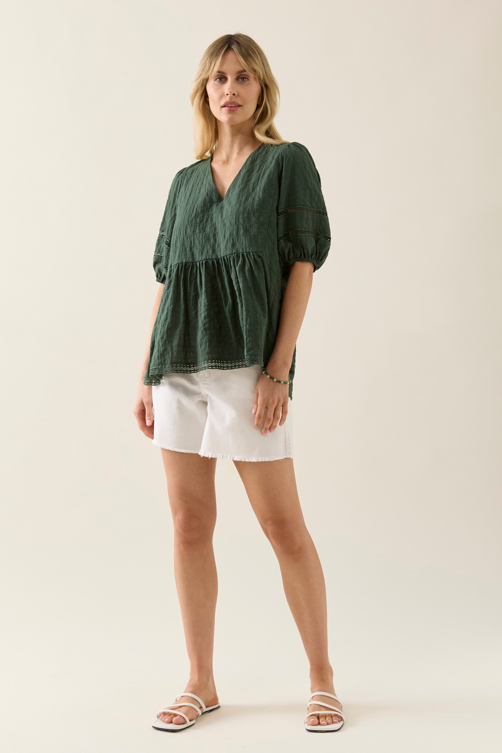 Esther Tie Top- Myrtle